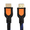 5X(Ethernet HDMI Male to HDMI Male m/m Adapter Cable 30cm 12" for TV ComputU9M1)