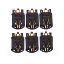 6x Plastic Housing CR2032 Button Cell Battery Socket Holder OZ