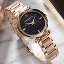 Hannah Martin Japan Movement Night Flash Starry Sky Dial Stainless Steel Wa H7C8
