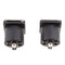 2 Pcs. 4-pin Stereo Speaker Built-in Socket Built-in Terminal