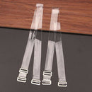 3-1s Women's Clear Invisible Transparent Adjustable Bra Straps See Through