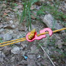 10pcs Tent Cord Tensioner, Tent Rope Adjuster Guyline Tensioner for Camping Tent