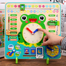 Children Time Learning Clock, 12 Hour, Makes Kids Learning