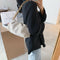Fashion Cloud Women Shoulder Handbag Lady Chain Underarm Clutch (Beige)