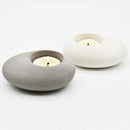 1X(Cobblestone Candlestick Silicone Mold Concrete Flowerpot Mould Handmade