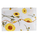 Wipe Clean PVC Vinyl Tablecloth Floral Cover Home Wedding Table Sunflower