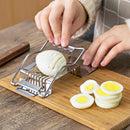 Cooking Stainless Steel Boiled Egg Slicer Kitchen Mushroom Tomato Cutter Chopper