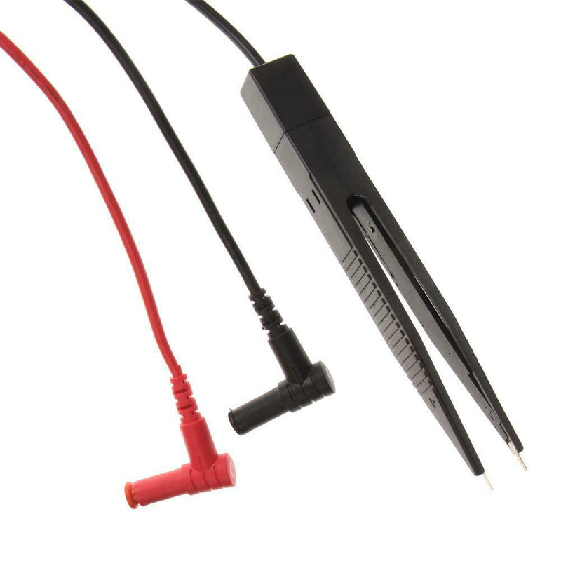 New SMD Inductor Test Clip Probe Tweezers for Resistor Multimeter Capacitor A