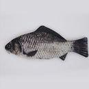 Creative Unisex Fish Shape Pencil Case Zipper Large Capacity Pen Bag Clutch
