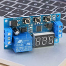 DC 12V Delay Relay Trigger Circuit Timer Control Cycle Adjustable Switch