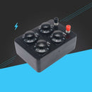 0-9999 Ohm Simple Resistance Box Precision Variable Decade Resistor Teachin P6M2