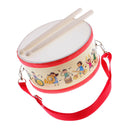1 Set Hand Percussion Snare Drum with Wood Sticks for Kids Musical Toys