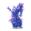 1 x Art Plant 15-20 CM Aquarium Decoration Water Plant purple + blue Y2G6