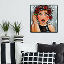 Women 5D diy Full Round Drill Diamond Painting Rhinestone Art Decor (V586)