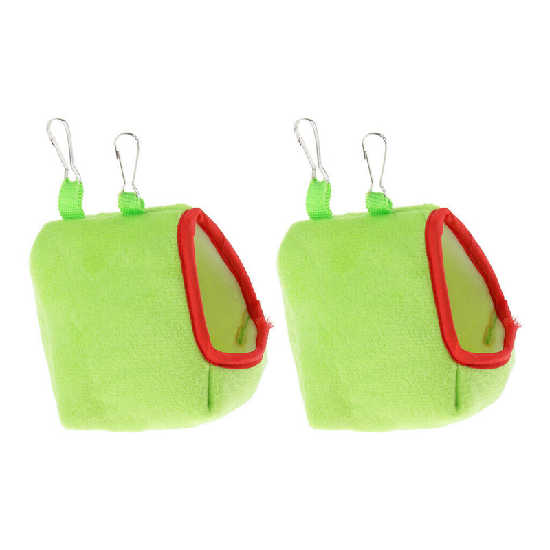 2PCS Pet Hamster, Gerbil, Guinea Pig Cage Swing Comfy Nest Hammock