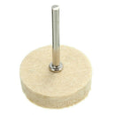33Pcs Soft Felt Polishing Buffing Wheel Mixed Accessory for Rotary Tool