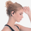 Ear Bone Conduction Headphones w/ Microphone Noise Reduction Wireless Headset