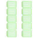 10pcs Boilie Stoppers Carp Fishing Pellets Bands Bait Elastic Bands Green