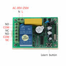 Wireless Remote Control Switch 433Mhz 2CH AC250V 110V 220V Relay Receiver Module