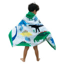 Kids Bath Towel, Ultra Soft Hooded Poncho Swim Pool Beach Towels With Cute