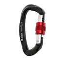 25KN Screwgate Locking Carabiner Rock Climbing Caving Clip Hammock Hook