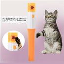 Electric Pet Nail Scissors Grinder Dog Cat Claw Grooming Trimmer Cutters