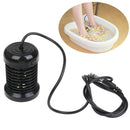1XFoot Bath Arrays Round Stainless Steel Array Aqua Spa Foot Massage Relief-Tool