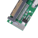 1.8" 24 Pin SATA LIF HDD To Mini 7+15 Pin 22 Pin Male SATA Adapter ConverterATlj