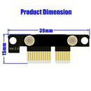 High Speed X1 Riser Card PCI  Flexible Cable Extension