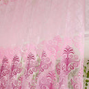 Window Curtain Pattern Sheer Voile Tulle Valances Home Decor for Livingroom