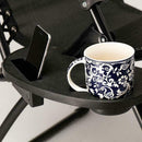 Lounger Chair Tray Side Clip Table Garden Recliner new Cup Holder J2V2