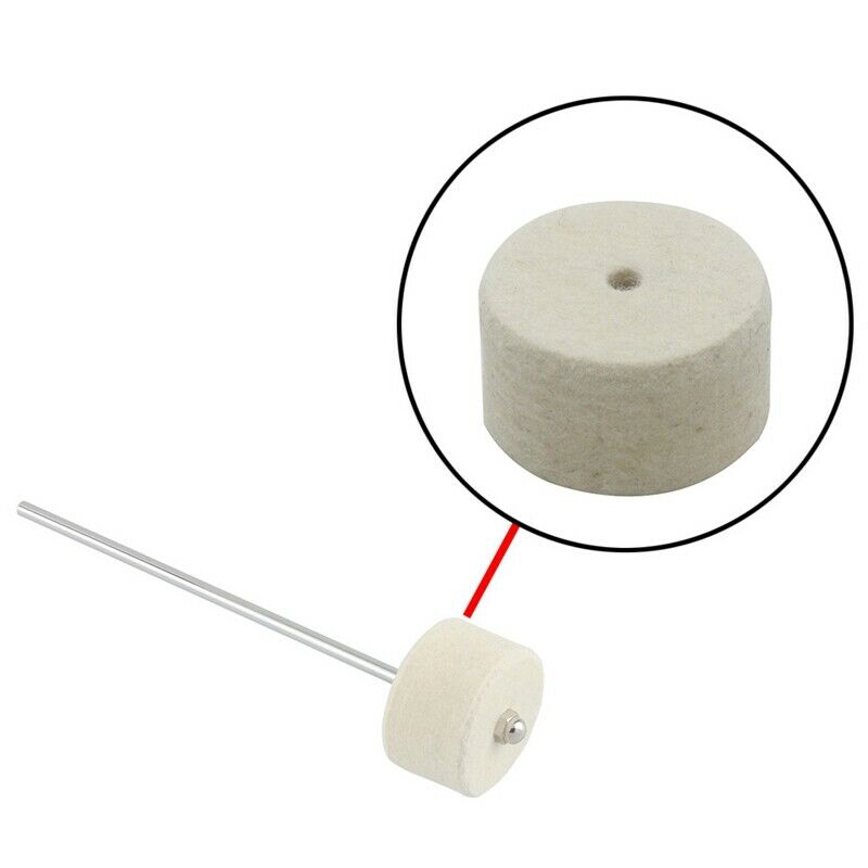 1Pc Wool Felt Pad For Bass Drum Pedal Beater Percussion Instrument Accessor