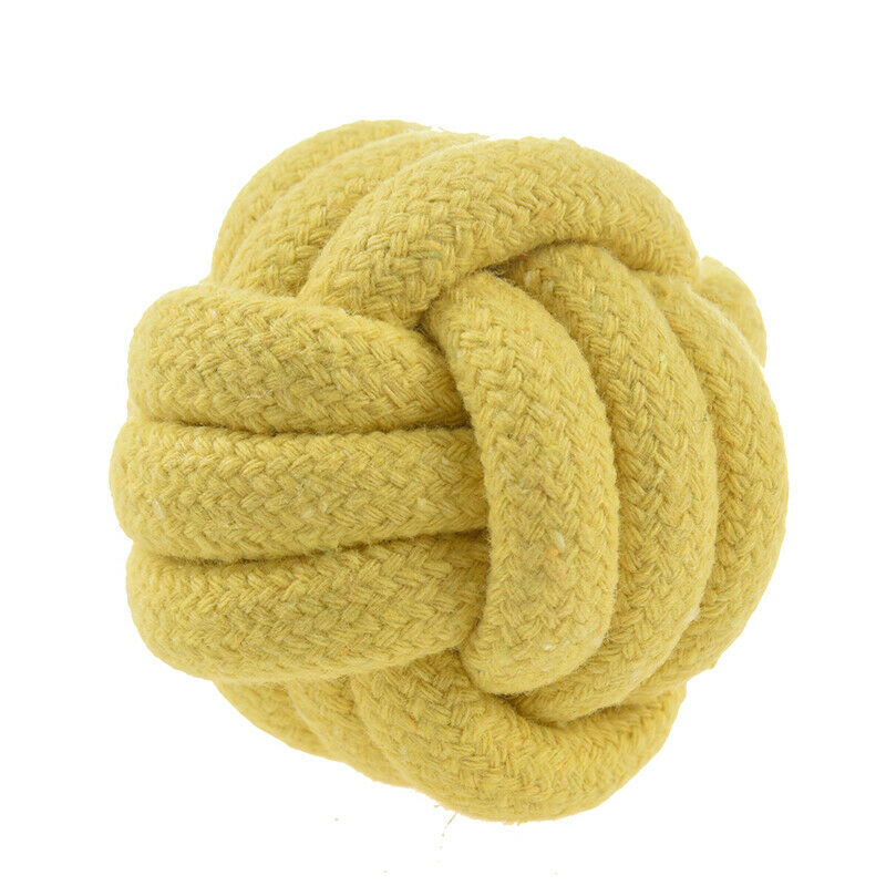 Animals nuts for large cotton rope knots has strengthen the teeth of dog ba