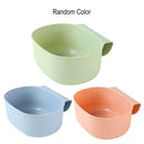 Plastic Kitchen Waste Bin Cabinet Door Hanging Large Trash Can Storage Box