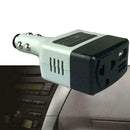12V 24V DC to AC 220V Portable Car Power Inverter Adapter Plugs Converter + Q5B2