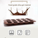 15 Cavities DIY Chocolate Silicone Square Grid Mold Cookie Baking Moulds