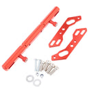 Aluminium Alloy Motorcycle Handlebar Balance Cross Bar Hand Lever DIY Orange
