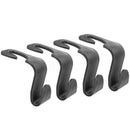 4pcs Universal Car Back Seat Headrest Hanger Holder Hooks For Bag Purse Tools