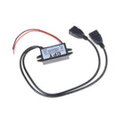 DC-DC 12V to 5V Mini A type USB Dual Converter Step Down Power Module H IO FT