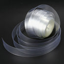 10Meters 23mm Width PVC Heat Shrink Wrap Tube Clear for 1 x AA Battery Z2X1
