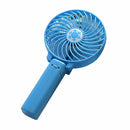New Mini USB Handheld Fan, Portable USB Rechargeable Battery Foldable Fan,