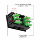 20A 120V Digital DC Voltmeter Current Voltage Meter LCD Energy Charger Tester