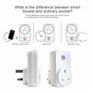 US Smart Power Socket WiFi 2G/3G/4G Remote Control Time Switch For Amazon Alexa