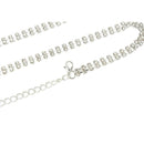 Hot Adjustable Double Rows Crystal Rhinestone Bra Shoulder Straps Belt