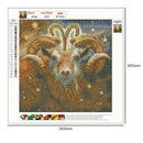 5D DIY Full Drill Diamond Painting Aries Cross Stitch Embroidery Mosaic Kit