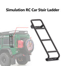 Straight Metal Roof Mini Ladder Stairs for 1:10 RC Crawler Traxxas TRX-4