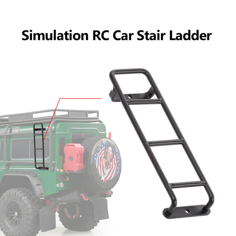Straight Metal Roof Mini Ladder Stairs for 1:10 RC Crawler Traxxas TRX-4