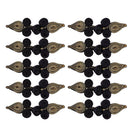 20 Pairs Chinese Knot Frog Buttons Closures DIY Cheongsam Sewing Accessories