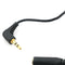 Earphone Stereo 2.5MM Male to 3.5MM Female Audio Jack Adapter Converter Cable  Z