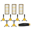 Pre-Motor Filters,Side Brushes&Brush Roller Compatible With Shark Ion Robot